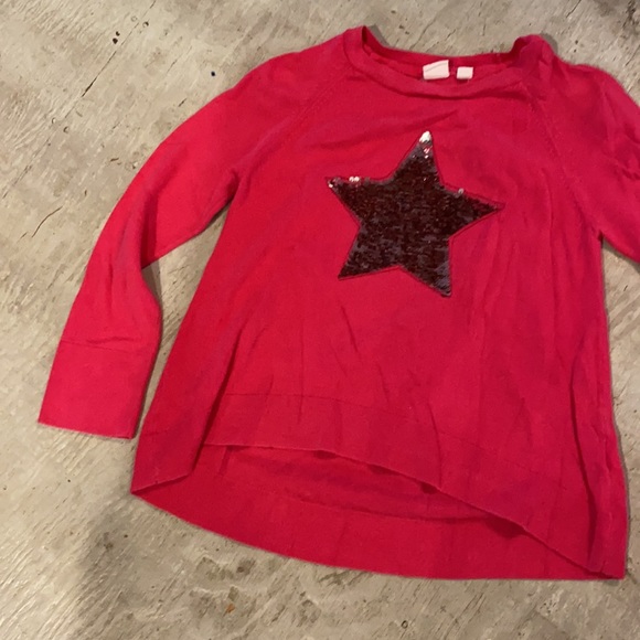 Gap Kids pink sequinned sweater - Picture 3 of 6